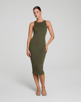 SPANXsmoothâ„¢ Jersey Racerback Midi Dress | Dark Pine